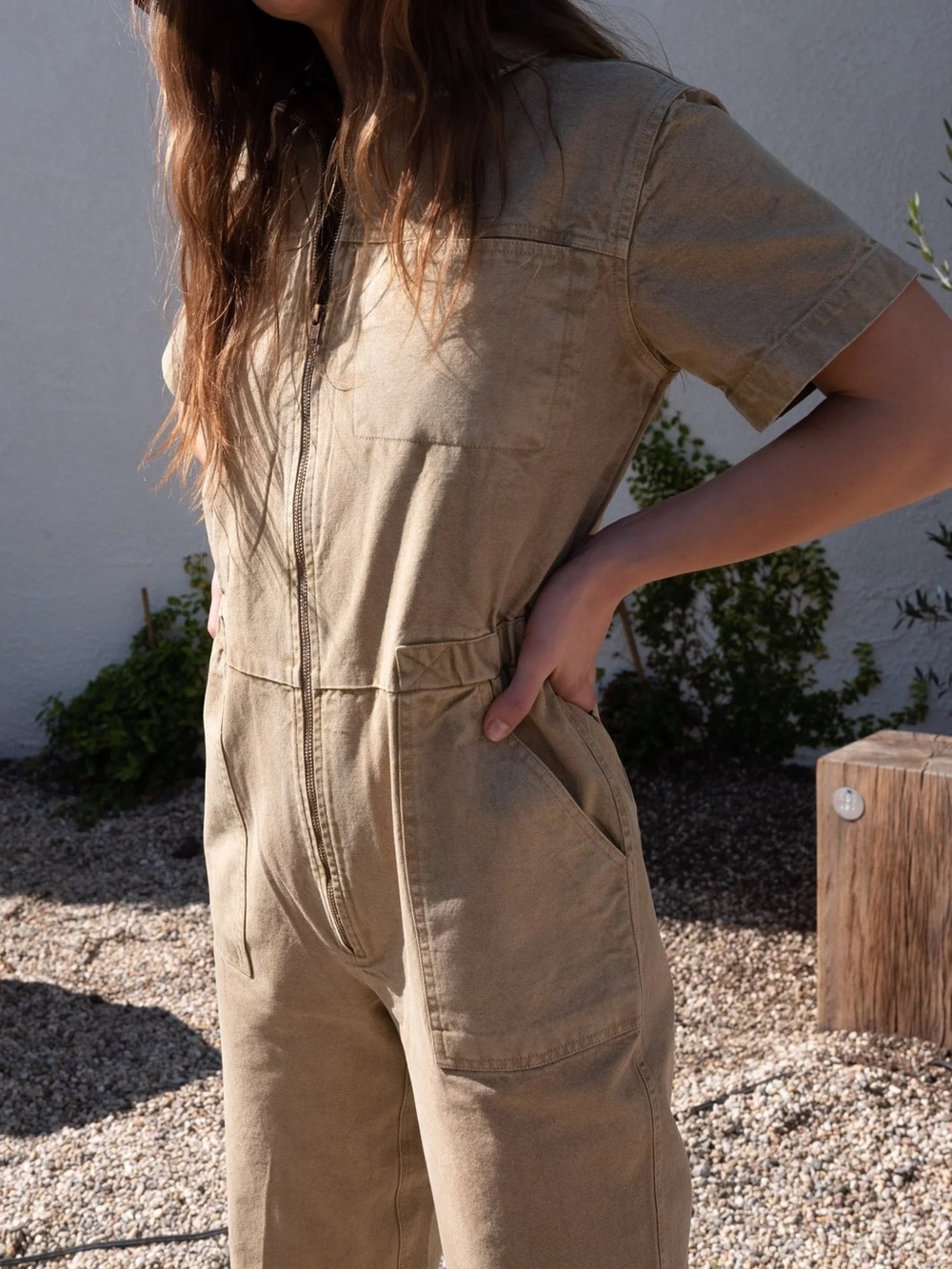 ORCA X MATE: PLANT DYED GARDEN WORKWEAR Jumpsuit